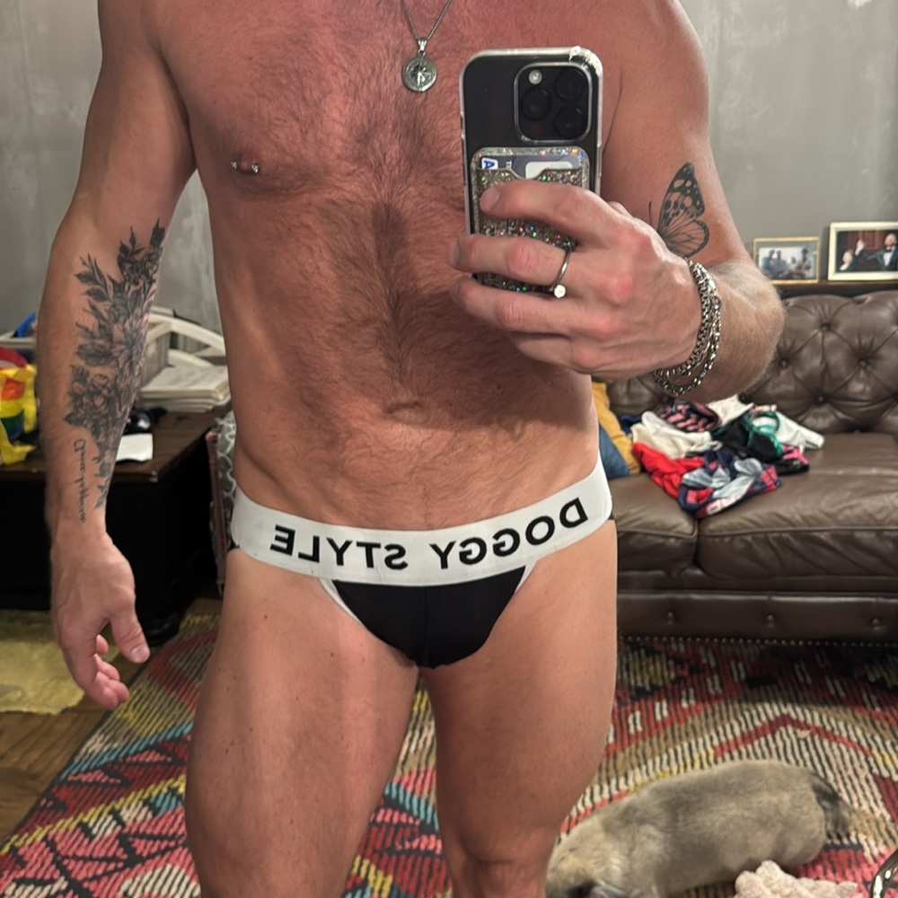 Sexy men’s jockstrap doggy style brand size medium